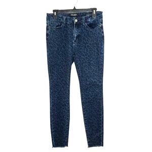 Judy Blue Leopard Print Skinny Fit Jean Size 11/30